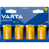 TestA Longlife Batterie LR20, D (Mono) 4 Stück