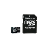 Verbatim microSDHC 16 GB Class 10, Speicherkarte schwarz, UHS-I U1, Class 10, V10