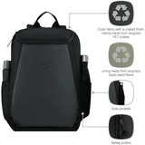 Wenger UrbanOne , Rucksack schwarz, bis 39,6 cm (15,6")