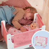 ZAPF Creation BABY born Beistellbett Einhorn, Puppenzubehör 