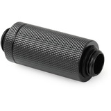 Alphacool ES D-Plug 41-69mm G1/4 AG auf G1/4 AG, Verbindung schwarz (matt)