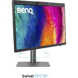 BenQ PD2770U, LED-Monitor 68.6 cm (27 Zoll), schwarz, UltraHD/4K, IPS, HDMI, DP, USB-C, USB-Hub, KVM