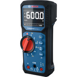Bosch Digitales Multimeter GDM 600-15 Professional, Messgerät blau/schwarz, 2x Batterien, Tasche