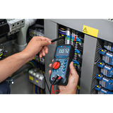 Bosch Digitales Multimeter GDM 600-15 Professional, Messgerät blau/schwarz, 2x Batterien, Tasche