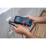 Bosch Digitales Multimeter GDM 600-15 Professional, Messgerät blau/schwarz, 2x Batterien, Tasche