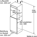 Bosch KIR21ADD1 Serie 6, Vollraumkühlschrank 