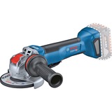 Bosch X-LOCK Akku-Winkelschleifer GWX 18V-10 P Professional solo, 18Volt blau/schwarz, ohne Akku und Ladegerät, in L-BOXX