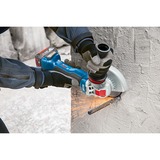 Bosch X-LOCK Akku-Winkelschleifer GWX 18V-10 P Professional solo, 18Volt blau/schwarz, ohne Akku und Ladegerät, in L-BOXX