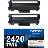 Toner schwarz TN-2420TWIN