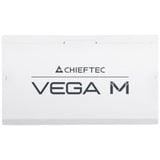 Chieftec Vega M 850W White, PC-Netzteil weiß, 1x 12 Pin High Power GPU, 4x PCIe, Kabelmanagement, 850 Watt