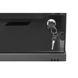 Digitus Wandgehäuse, SOHO, unmontiert - 540x400 mm (BxT) , IT-Schrank schwarz, 4 Höheneinheiten