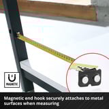 EINHELL Bandmaß, 5 Meter schwarz/rot