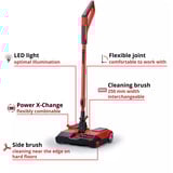 EINHELL Power X-Change Akku-Besen TE-FS 18 Li-Solo, 18Volt, Stielstaubsauger rot/schwarz, ohne Akku und Ladesgerät
