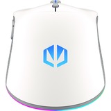 ENDORFY Gem Plus Wireless Onyx White, Gaming-Maus weiß/grau