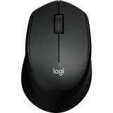 Logitech M330 Silent Plus, Maus schwarz