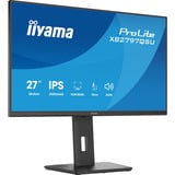 iiyama ProLite XB2797QSU-B1, LED-Monitor 68.5 cm (27 Zoll), schwarz (matt), QHD, IPS, HDMI, DP, USB-Hub, Ergonomischer Standfuß
