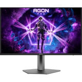 AOC AGON PRO AG326UZD2 QD-OLED, Gaming-Monitor 80 cm (31.5 Zoll), schwarz/silber, UltraHD/4K, HDMI, DP, USB-Hub, KVM, 240Hz Panel