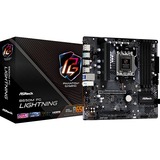 ASRock B650M PG LIGHTNING, Mainboard schwarz/grau