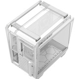 ASUS TUF GAMING GT502 HORIZON ARGB , Tower-Gehäuse weiß, Tempered Glass x 2