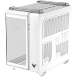 ASUS TUF GAMING GT502 HORIZON ARGB , Tower-Gehäuse weiß, Tempered Glass x 2