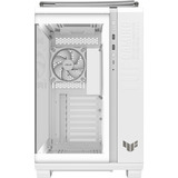 ASUS TUF GAMING GT502 HORIZON ARGB , Tower-Gehäuse weiß, Tempered Glass x 2