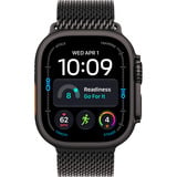 Apple Watch Ultra 4, Smartwatch Titan schwarz, 49 mm, Milanaise Armband Titan schwarz S, Cellular