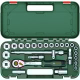 Bosch 1/2" Ratschen-Set mit Steckschlüsseln, 25-teilig grün, Drehmoment bis 768 Nm, im Koffer