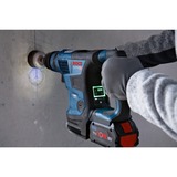 Bosch Akku-Bohrhammer GBH 18V-34 CF Professional blau/schwarz, 2x Akku ProCORE18V 8,0Ah, Bluetooth Modul, Koffer