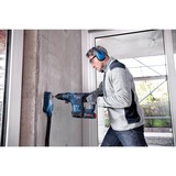 Bosch Akku-Bohrhammer GBH 18V-34 CF Professional blau/schwarz, 2x Akku ProCORE18V 8,0Ah, Bluetooth Modul, Koffer