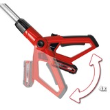 EINHELL Akku-Multifunktions-Werkzeug GE-HC 18Li T Kit, 18 Volt, Hochentaster rot, Li-Ion-Akku 3,0Ah