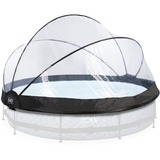Exit Toys Dome, Pool Abdeckung Ø 360cm transparent, aufklappbar