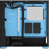 Fractal Design Pop Air RGB Cyan Core TG Clear Tint, Tower-Gehäuse schwarz/hellblau