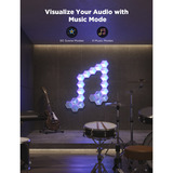 Govee Glide Hexagon Light Panels Ultra 7er-Pack, LED-Leuchte grau