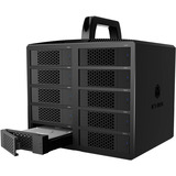ICY BOX IB-3710-CU31, Laufwerksgehäuse schwarz