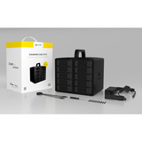 ICY BOX IB-3710-CU31, Laufwerksgehäuse schwarz