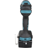 Makita Akku-Bohrschrauber mit Wechselkopfsystem DDF491ZJ01, 18Volt blau/schwarz, ohne Akku und Ladegerät, mit vier verschiedenen Aufsätzen