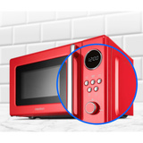Medion MD15000 Retro, Mikrowelle rot