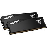 Patriot DIMM 32 GB DDR5-6400 (2x 16 GB) Dual-Kit, Arbeitsspeicher schwarz, VEU532G6436K, VIPER Elite 5 Ultra, INTEL XMP, AMD EXPO