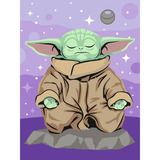 Ravensburger CreArt Star Wars - Meditierender Grogu, Malen 
