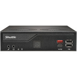 Shuttle XPC slim DH810, Barebone schwarz, ohne Betriebssystem