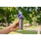 Verbatim Cool 'n' Go Aqua Breeze, Ventilator grau/lila