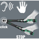 Wera Drehmomentschlüssel Click-Torque C 2 Push R/L schwarz/grün, Abtrieb 1/2"