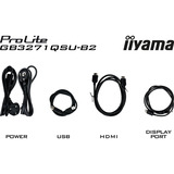 iiyama G-Master GB3271QSU-B2 Red Eagle, Gaming-Monitor 80 cm (31.5 Zoll), schwarz (matt), QHD, IPS, FreeSync Premium, 180Hz Panel
