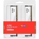 ADATA DIMM 64 GB DDR5-5600 (2x 32 GB) Dual-Kit, Arbeitsspeicher weiß, AX5U5600C4632G-DTLABWH, XPG Lancer Blade, INTEL XMP, AMD EXPO