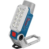 Bosch Akku-Lampe GLI DeciLED 12V/10,8V-Li, Arbeitsleuchte blau, ohne Akku und Ladegerät