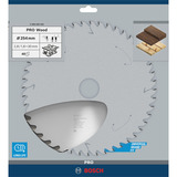 Bosch Professional PRO Wood Kreissägeblatt, Ø 254mm, 40Z Bohrung 30mm, für Kapp- & Gehrungssägen