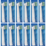 Braun Oral-B Pro CrossAction Aufsteckbürsten 12er weiß, Frustfreie Umverpackung