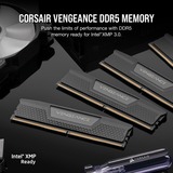 Corsair DIMM 64 GB DDR5-5200 (2x 32 GB) Dual-Kit, Arbeitsspeicher schwarz, CMK64GX5M2B5200C40, Vengeance, INTEL XMP