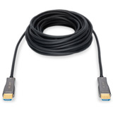 Digitus HDMI AOC Hybrid Glasfaserkabel, UHD 4K schwarz, 30 Meter