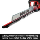 EINHELL Akku-Heckenschere GE-CH 18/60 Li - Solo, 18Volt rot/schwarz, ohne Akku und Ladegerät